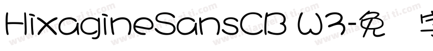 HixagineSansCB W3字体转换